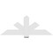 Ekena Millwork Kennewick Architectural Grade PVC Gable Bracket, 60"W x 22 1/2"H x 2"D x 6"F, 9/12 Pitch GBP060X23X0206KEN00 - alternate 4